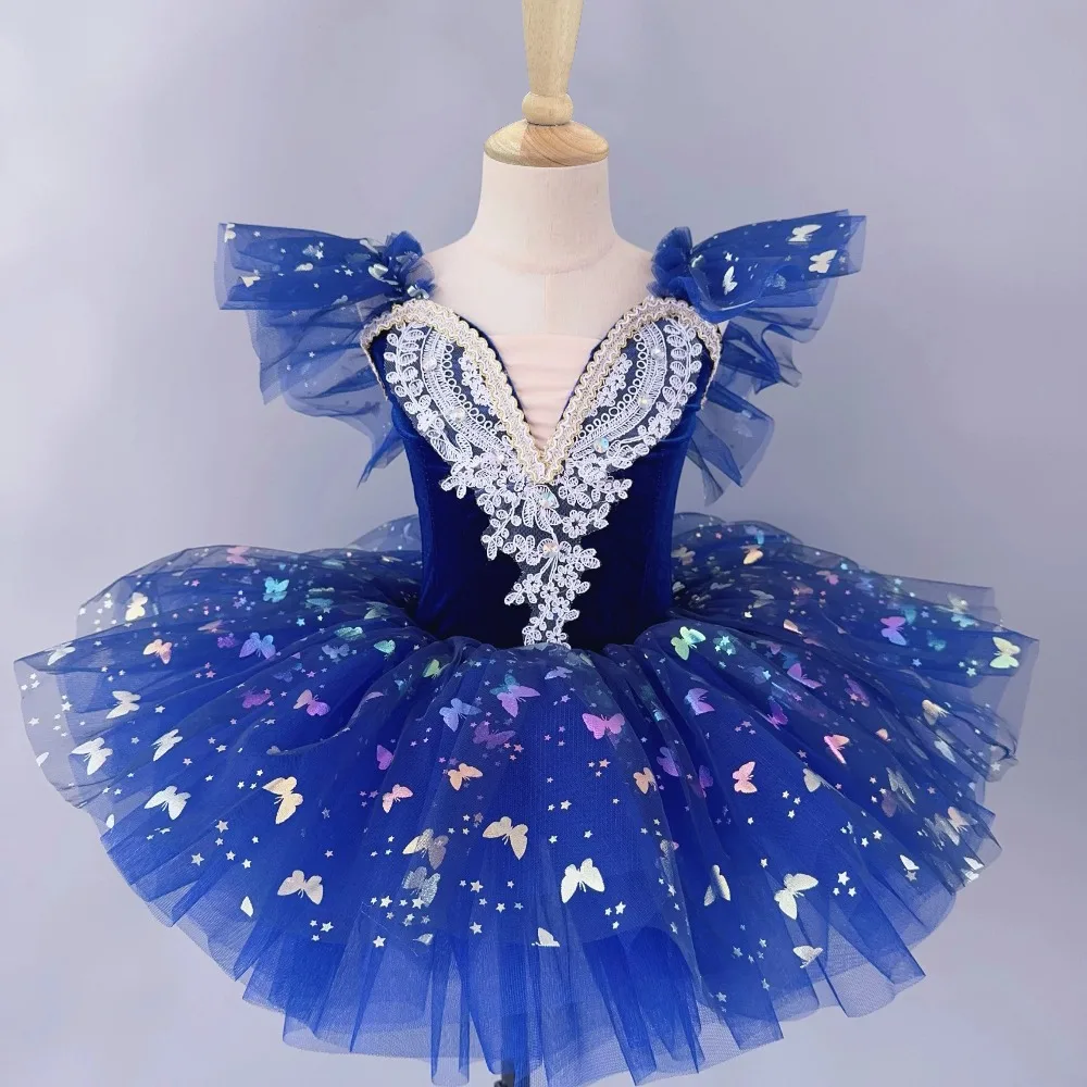 

Ballet Tutu Stage Performance Costumes Kids Clothes Dance Wear Elegant Cute Princess Children Clothing Leotards for Girls Dress