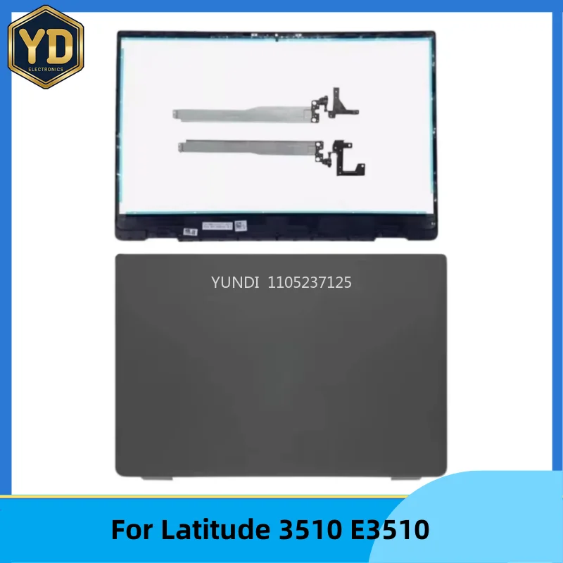 YD For Latitude 3510 E3510 Screen Back Case Screen Lcd Top Cover/Front Bezel Frame Shell /Hinge 8XVW9 08XVW9