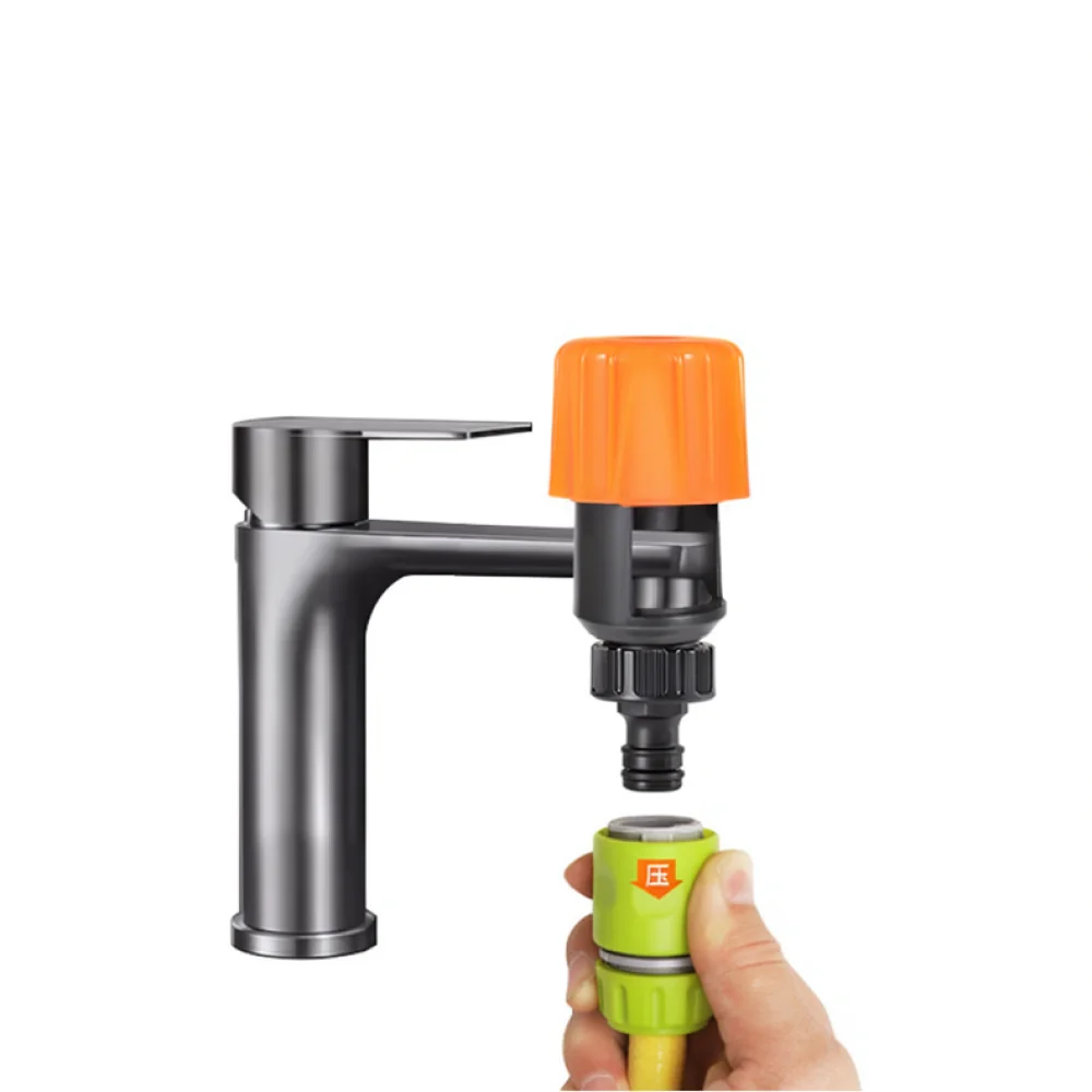 Quick Release Faucet Hose Adapter For Garden Watering Pipe Connector Plastic Fitting For Kitchen Bathroom Water Tap