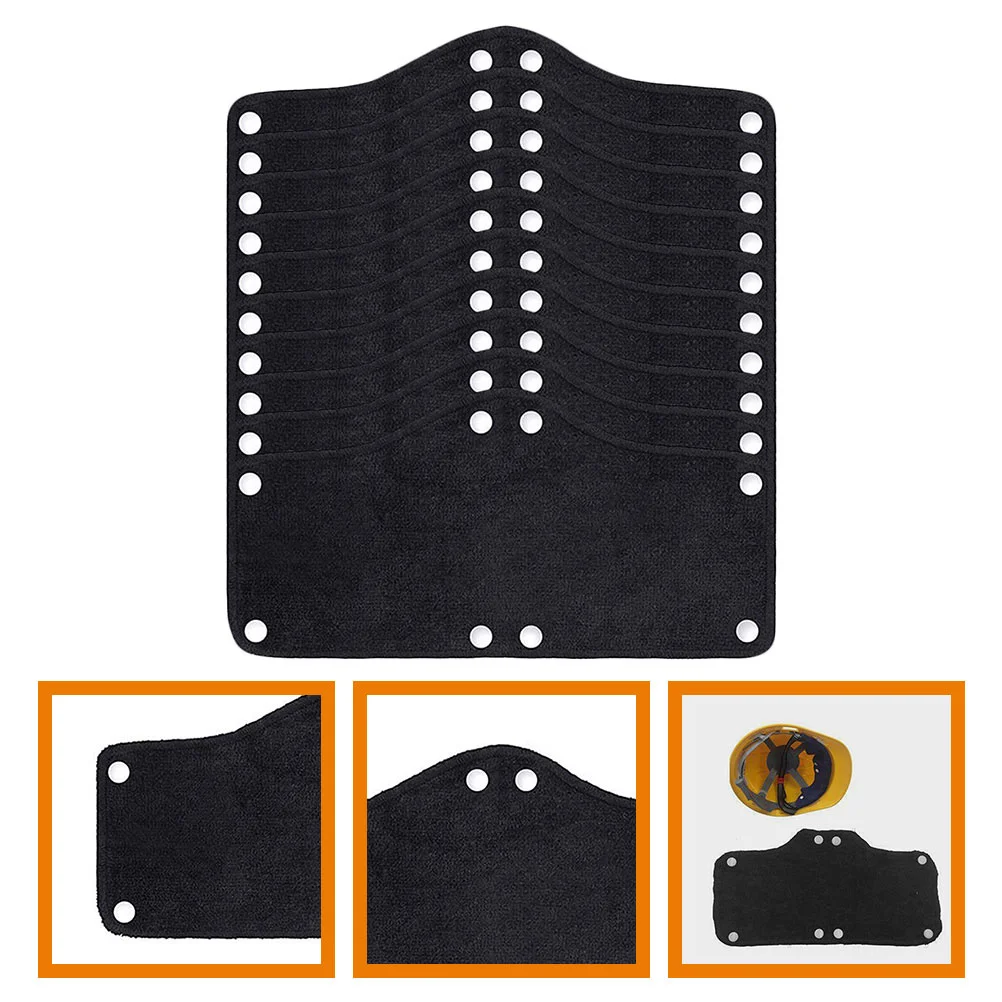 6 Pcs Hard Hat Sweatband Liner Headband Breathable Pad Forehead Cushion Padding Polyester Man Pads