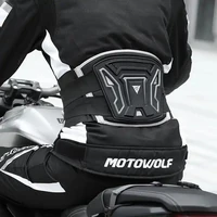Protector de cintura para motocicleta, soporte anticaída, cómodo, transpirable, todoterreno, cinturón de soporte para riñón, equipo de protección para motocicleta