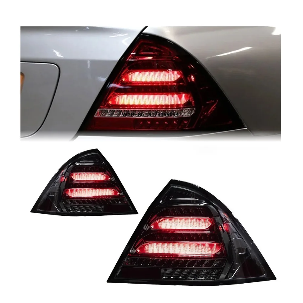 

C Class W203 Taillights 2000-2006 C230 LED Upgrade Rear Lights Brake Reverse Tail Lamp Modified Dynamic Turn Signals