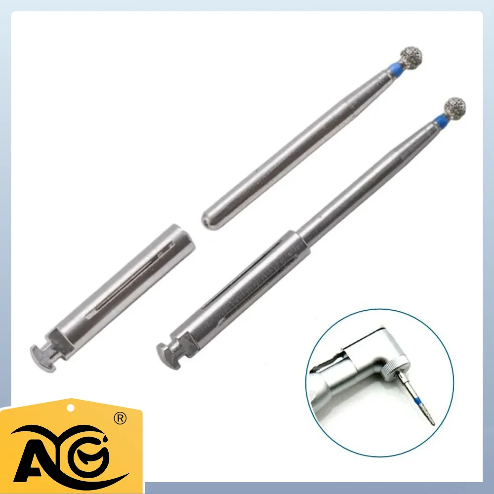 

AG 10Pcs Dental Accessories Burs Adapter Convertor Stainless Steel Dental Burs Adaptor FG to RA Adaptor from 1.6mm to 2.35mm
