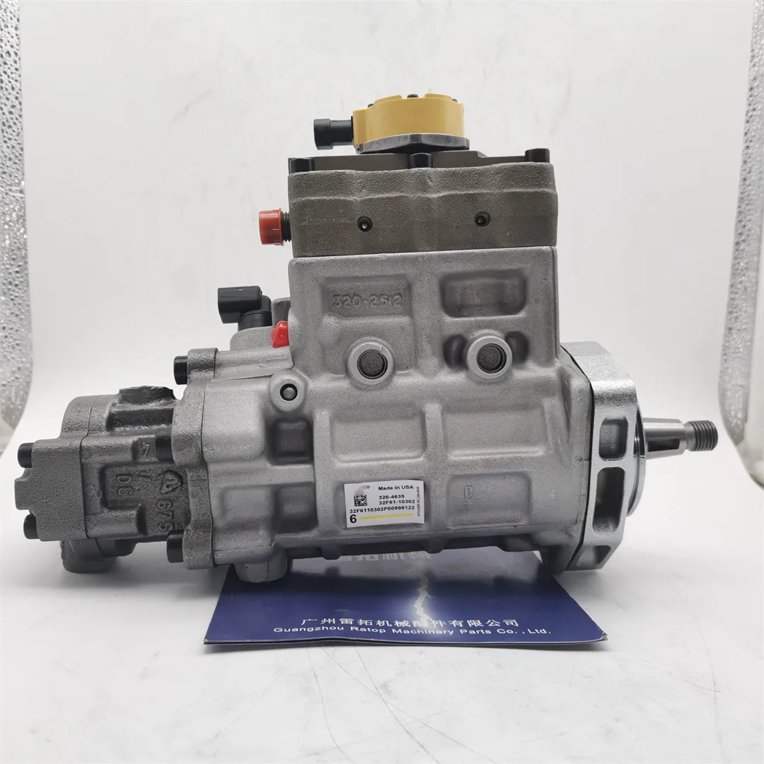 

E320D C6.4 Топливный насос 326-4635 3264635 Топливный насос двигателя в сборе 326-4635 10R7662 32F61-10302 320-2512