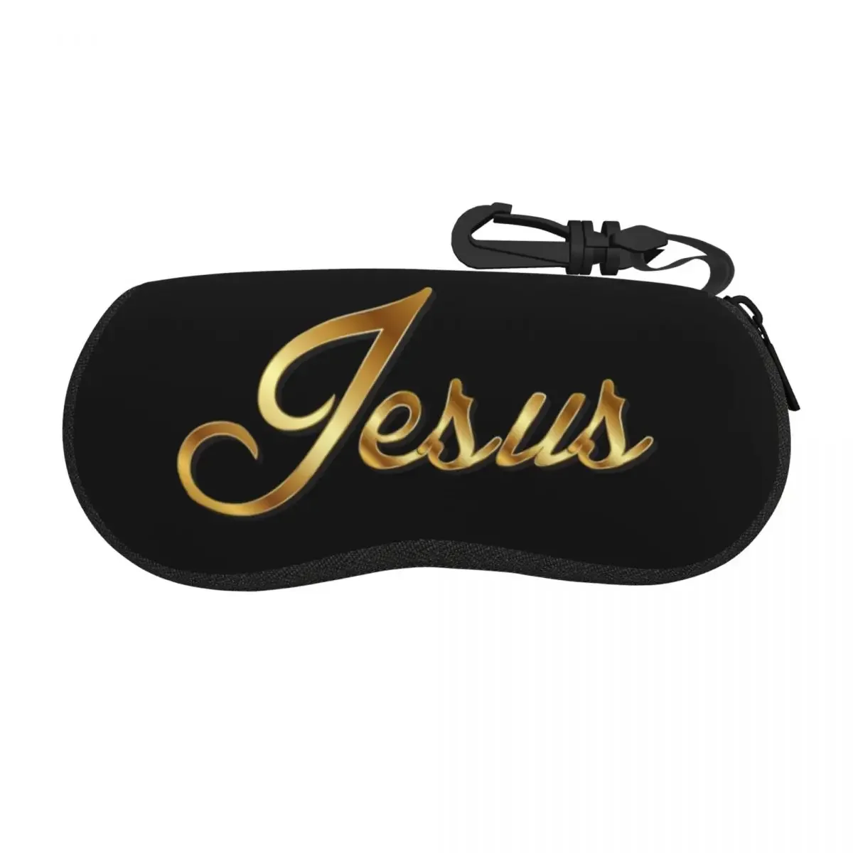 Custom Jesus Eyeglass Glasses Case Soft Christian God Bible Faith Christianity Quote Christ Religious Sunglasses Protective Bag