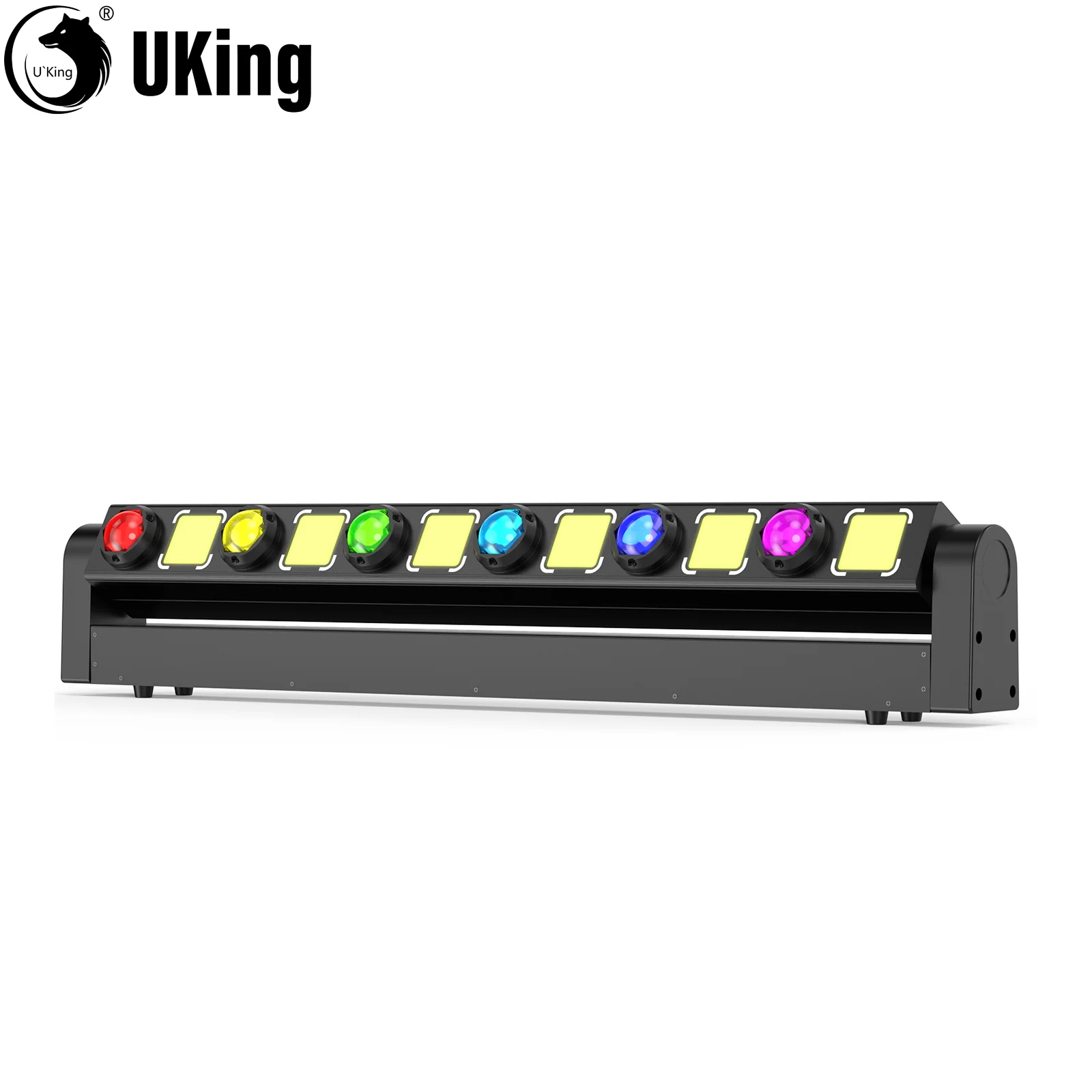 U`King Wall Washer Lights 120W DJ Stage Lights 6X10W 4IN1 LED For Hotel Building Outdoor Wall Lighting Effect Stage Effect Lamp