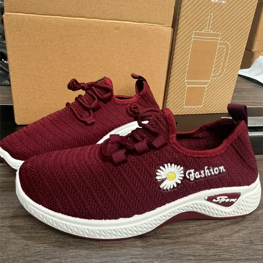 Women Sneakers Autumn New Trendy Mesh Casual Sports Running Shoes Wholesale Comfortable Lightweight Breathable Fashion Sneakers image 6