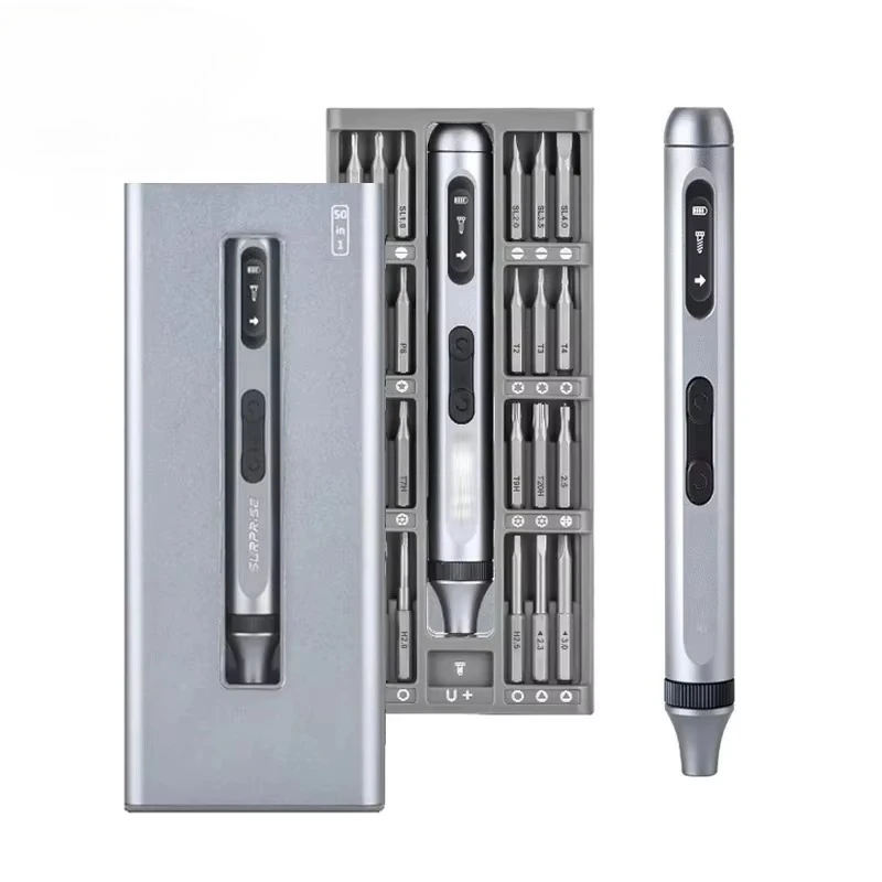 Portable 51 in 1 Cordless Precision Electric Screwdriver Kit Rechargeable Electronics Maintenance Repair Tool for Phone Laptop