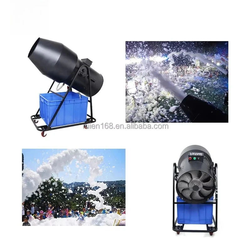 Wedding Stage Effect 3000W Foldable Party for Indoor Outdoor Foam Cannon Disco Dj Jet Foam Machine Party