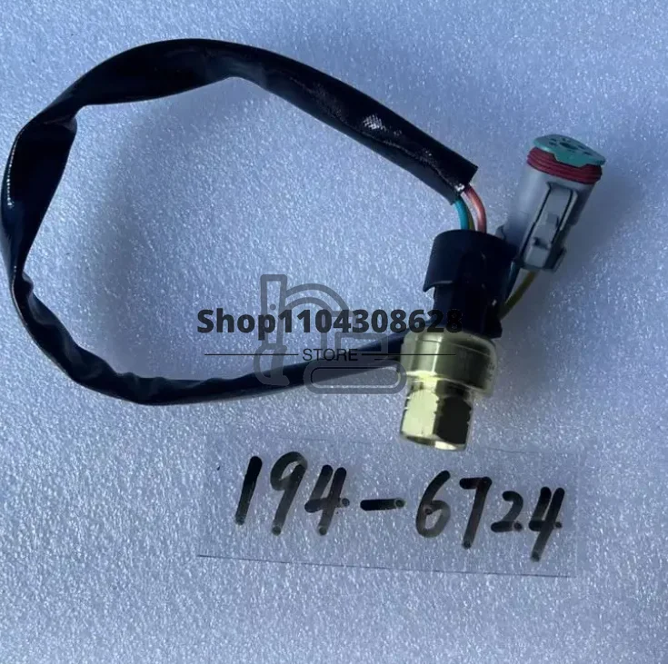 

194-6724 Датчик давления экскаватора C15 C12 Детали двигателя GP-датчик давления 1946724 для CAT 3406E 325D 330D