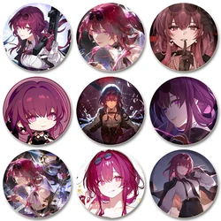 58/44/32mm Anime Honkai Star Rail Pins Kafka Cartoon Brooches Handmade Badge DIY Backpack Clothes Decoration Gifts