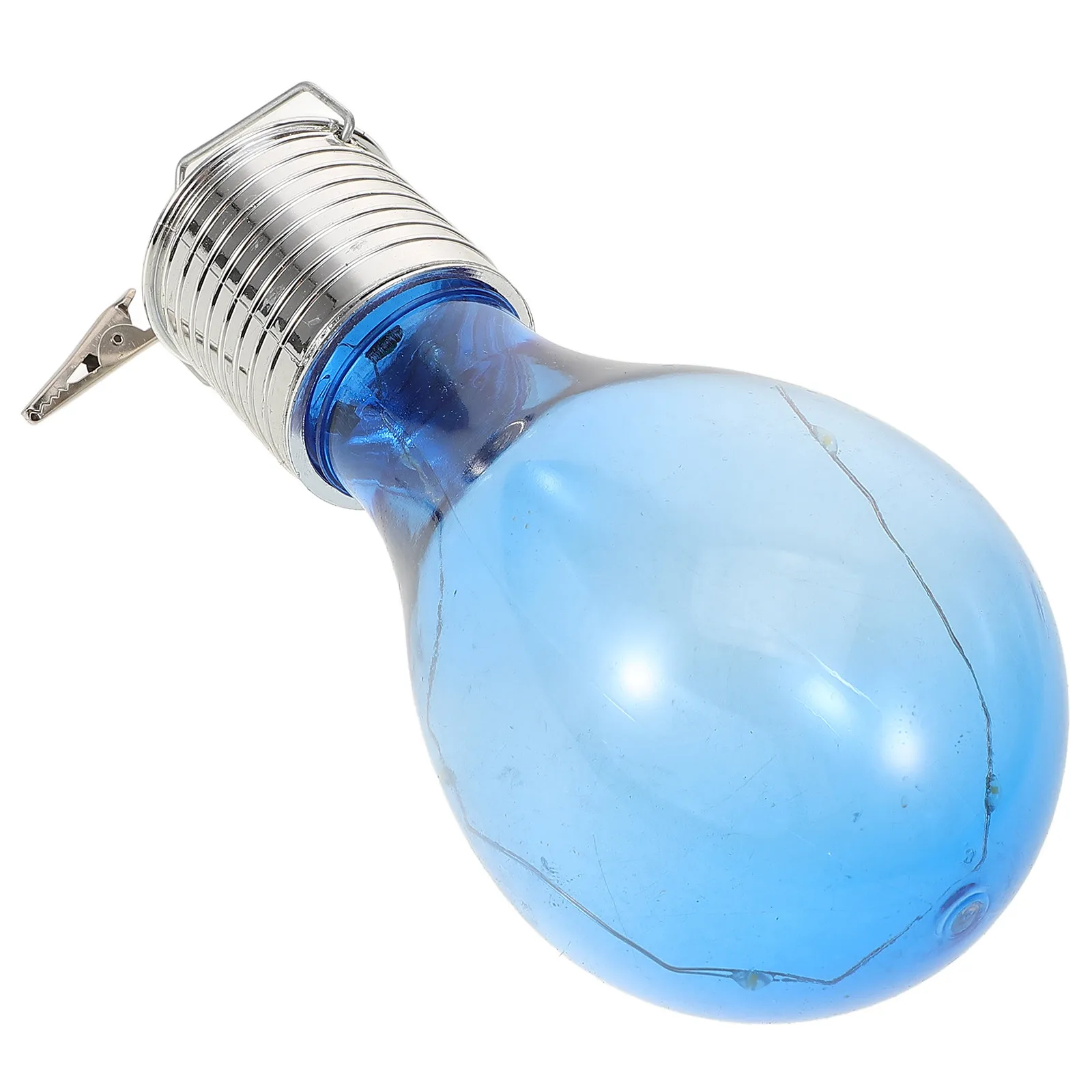 Lightbulb Solar Lights for outside Outdoor Replacement Bulbs Blue Lanterns Hanging Lamps