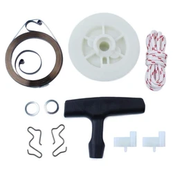 M4YC Recoil Pull Starter Spring Pulley Handle Grip Rope Kit For MS180 MS170 MS210 MS230 MS250 021 023 025 017 018 Chainsaws