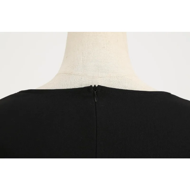 Nouveau Costume de Performance mince à manches longues épissé imprimé Halloween noël