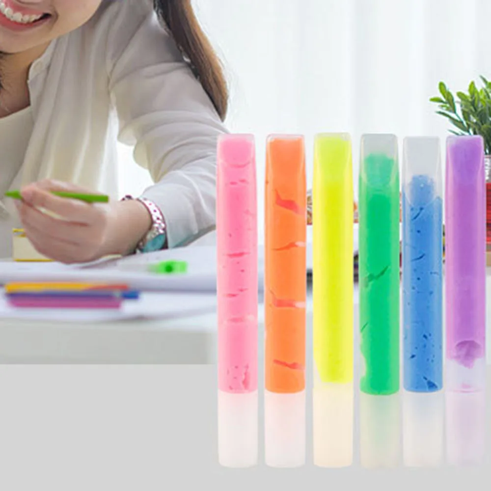 ثلاثية الأبعاد لون الفشار فقاعة القلم عدة ، أقلام رصاص متعددة الألوان اللوحة ، أدوات للمنزل والمدرسة