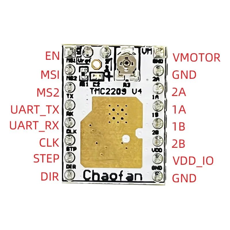 Low Noise TMC2209 Stepper Motor Drive Module 3D Printer Accessories DIY Electronic Components