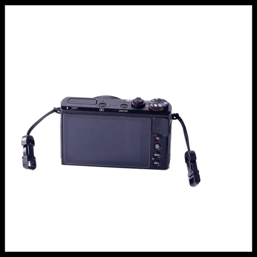 4 Pairs Durable Eyelet Sling Quick Release Buckle Kit Loop Connection Lug Camera Belt Hooks Universal Round Neck Strap Camera