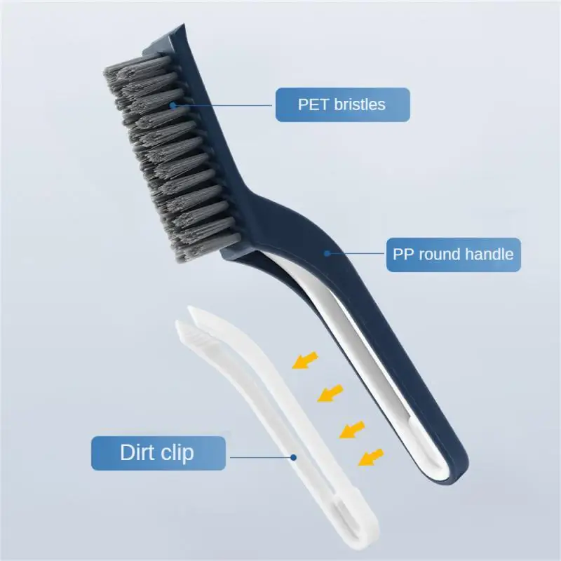 1~5PCS Bathroom Window Brush 2-in -1 Groove Brush Hand-held Cleaning Brush Groove Cleaning Tool Kitchen Gap Brush