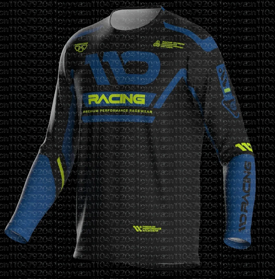 

New Super Motocross 110 RACING ELEVATED 25 SPRING 2.0 Cycling Jersey for Men and Women, SMX450 Quick-Drying Long Sleeve