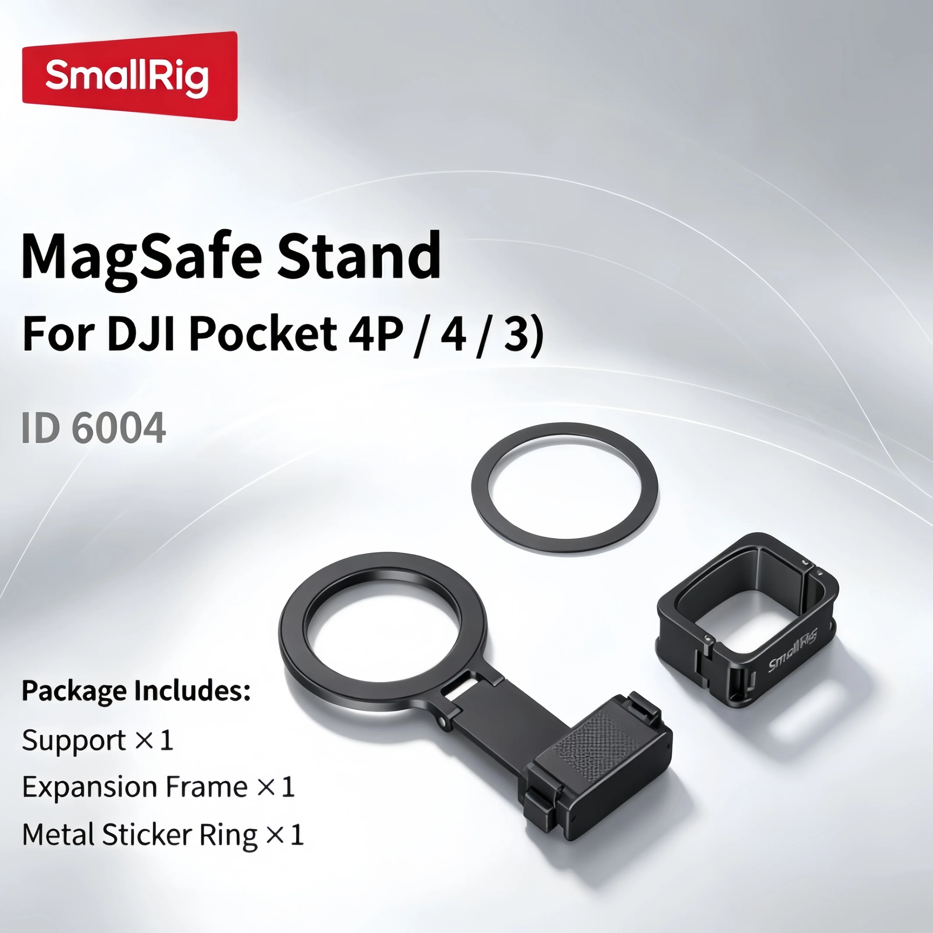 Smallrig Magsafe Stand Is Suitable For Pocket4P/4/3 Magnetic Magsafe Mobile Phone Bracket Dual-position Live Broadcast Bracket