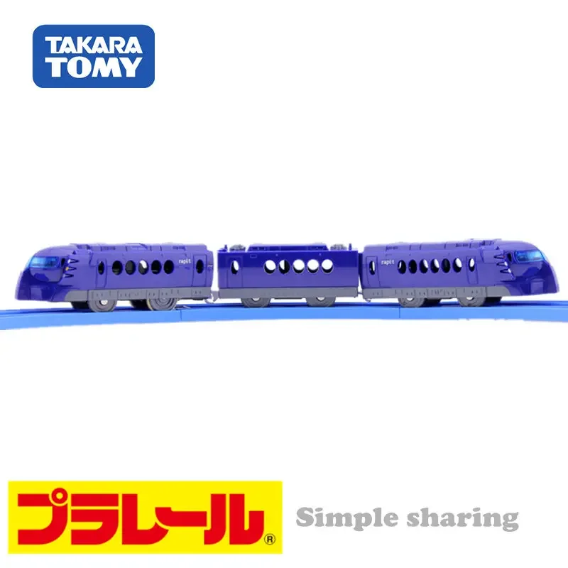 TAKARA TOMY TOMICA Shinkansen High speed train Puleru Road S-35 Nanhai Rapit train, a rail train toy for children aged 2 to 4.