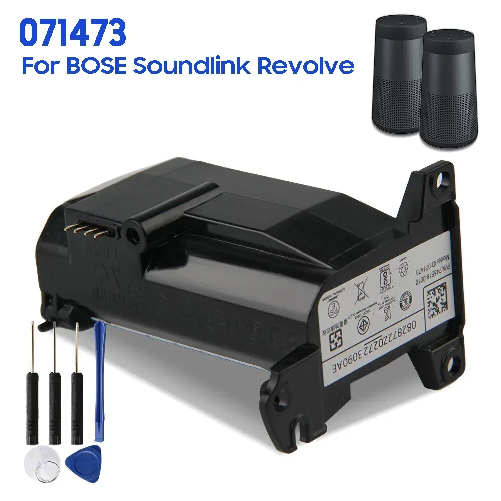 Replacement Battery 071473 071471 071478 078068 For BOSE Soundlink Revolve Spare Battery High Quality Batteries With Tool