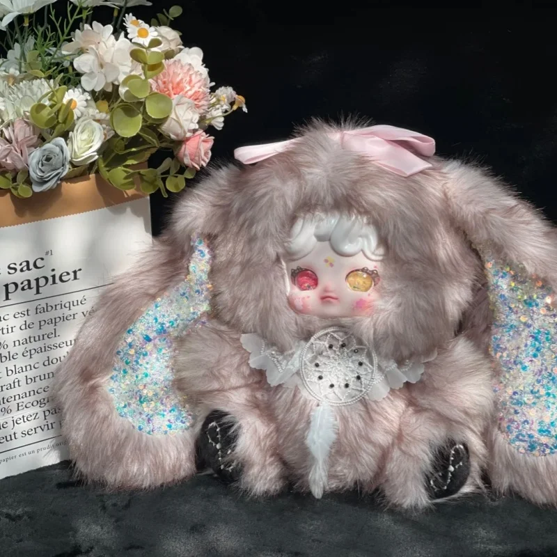 

Плюшевая кукла Bella Dream Rabbit 600% в закрытой упаковке, оригинальная, милая, модная, большая, для коллекции, украшение для рабочего стола, подарок на день рождения
