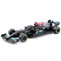 Bburago 1:43 2021 F1 Redbull Honda F1 W12 Perez /33 Max Turkish White Painting Formula Racing Diecast Model Car