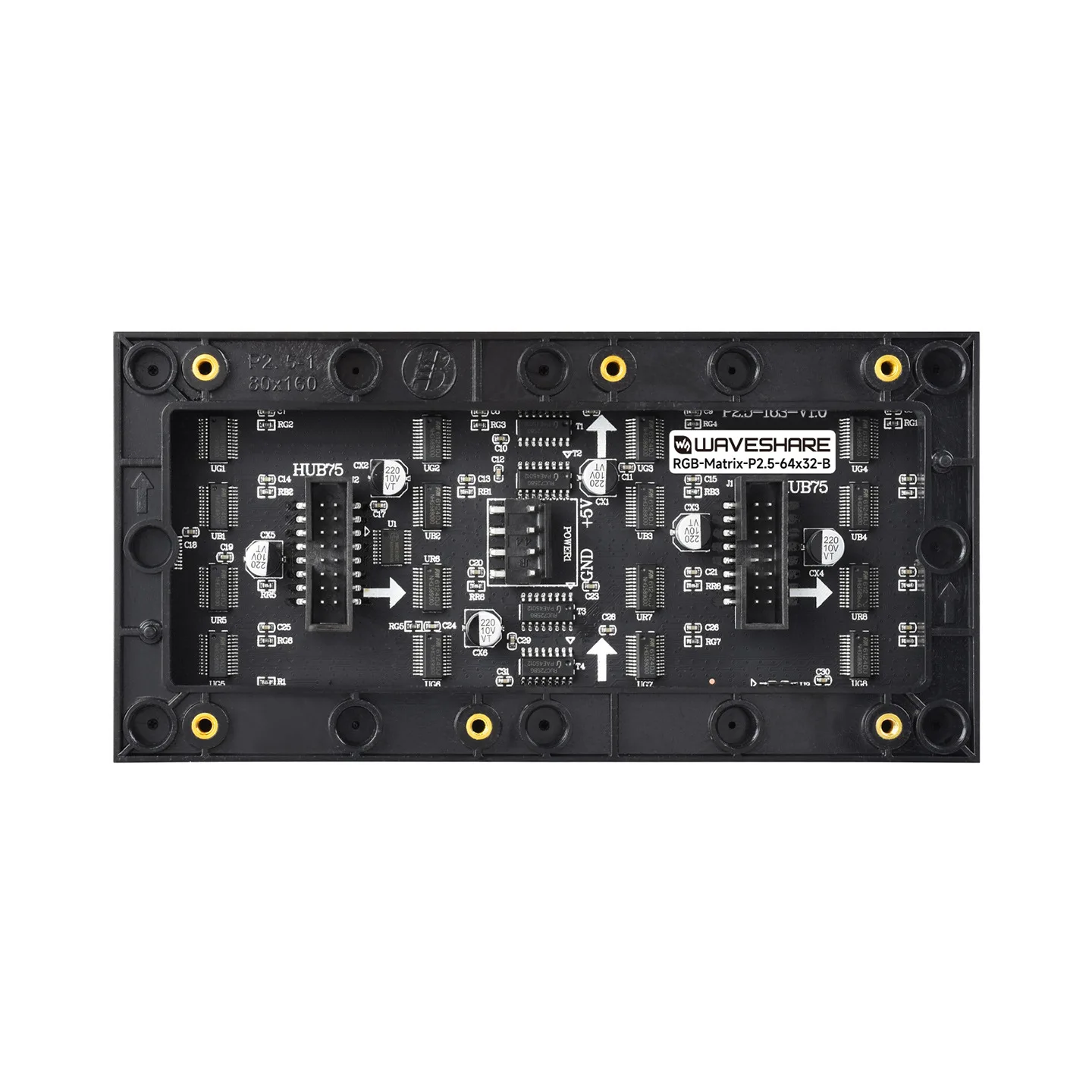 Full Color RGB LED Matrix Panel, HUB75 Interface, Adjustable Brightness, Cascadable DIY Display, P2/P2.5/P3/P4/P5 Options