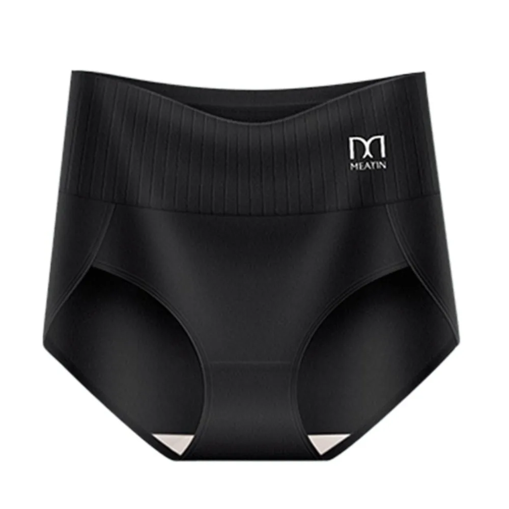 

Бесшовные трусы с высокой талией, хлопковые послеродовые трусики с контролем живота, нижнее белье больших размеров, трусы с подтяжкой ягодиц, ежедневные