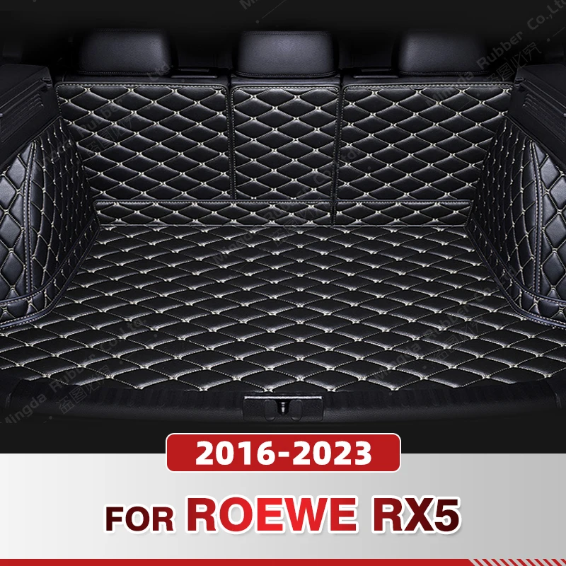 Auto Full Coverage Trunk Mat For Roewe RX5 2016-2023 22 21 20 19 18 17 Car Boot Cover Pad Interior Protector Accessories