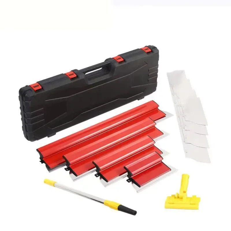 Industrial Grade Stainless Steel Putty Scraper Scraping Board Leveling Wall Surface Floor Blade Putty Scraping Tool