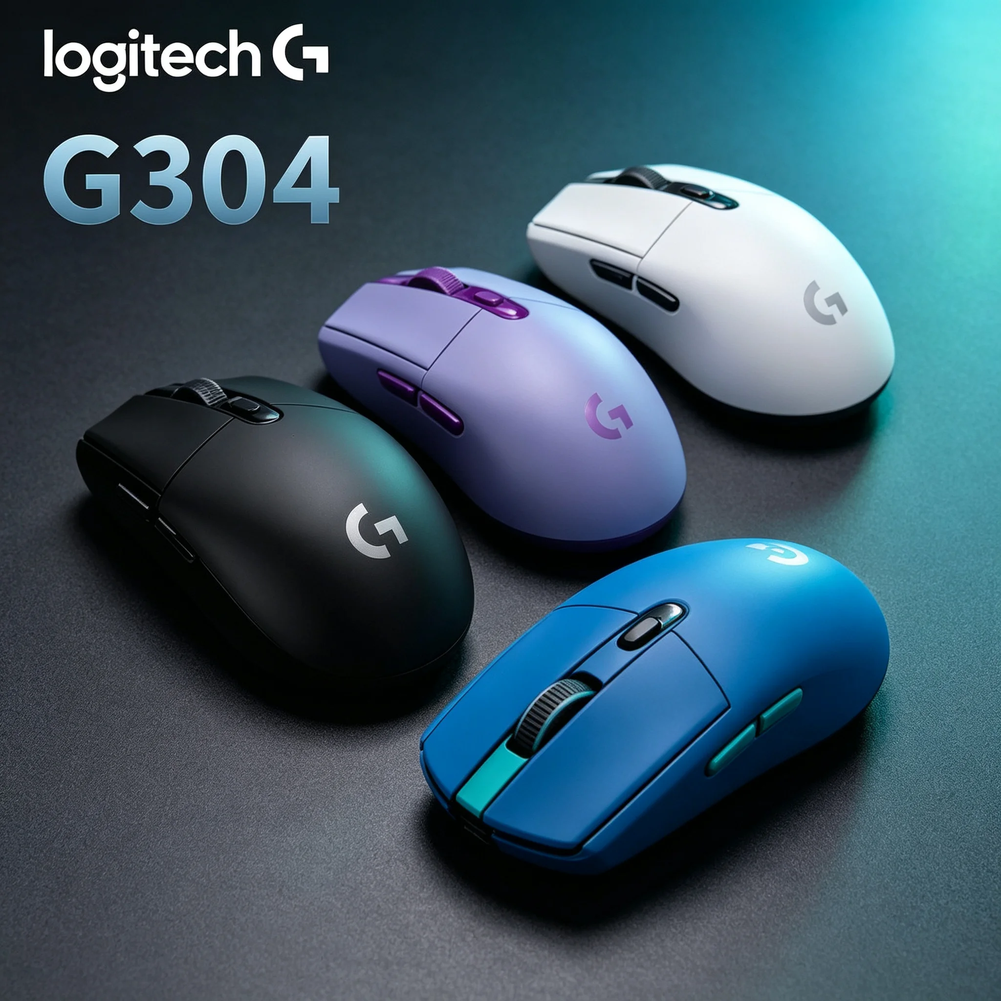 Logitech G304 G Series Wireless Gaming Mice Reliable Long Battery Life Ergonomic Body For Office And Gaming