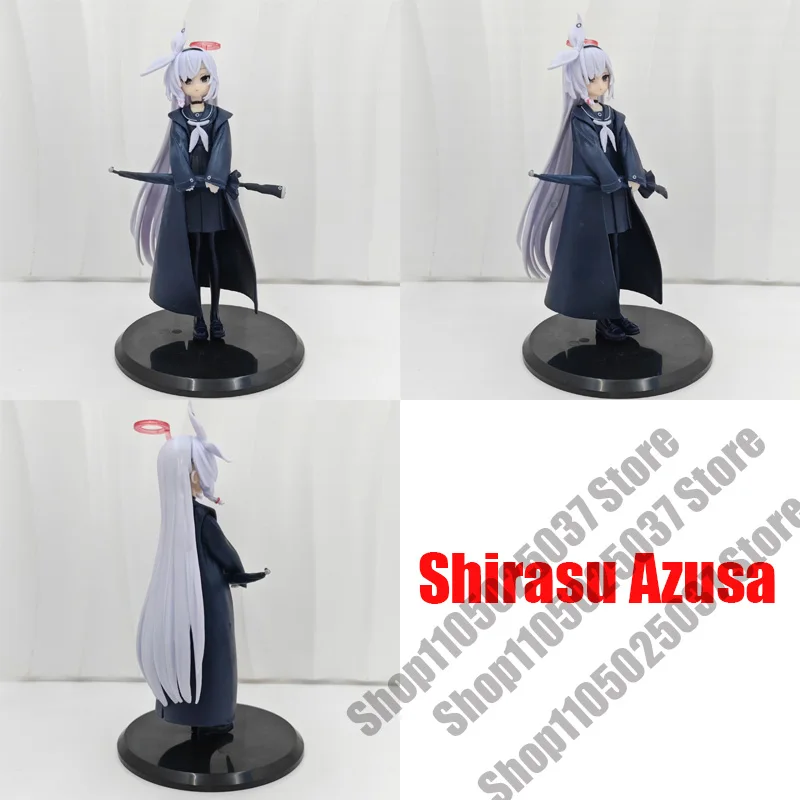 Blue Archive Plana stehende Anime-Figur, PVC-Sammlermodell, süßes Mädchen, Desktop-Dekoration, Ornament für Anime-Liebhaber und Sammler
