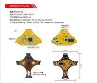 KingKong/LDARC Q25 OSD 32CH 25mW VTX w/ OV231 Camera (Yellow)  Q25 OSD+OV231 for tiny GT GT7 GT8 RC drone