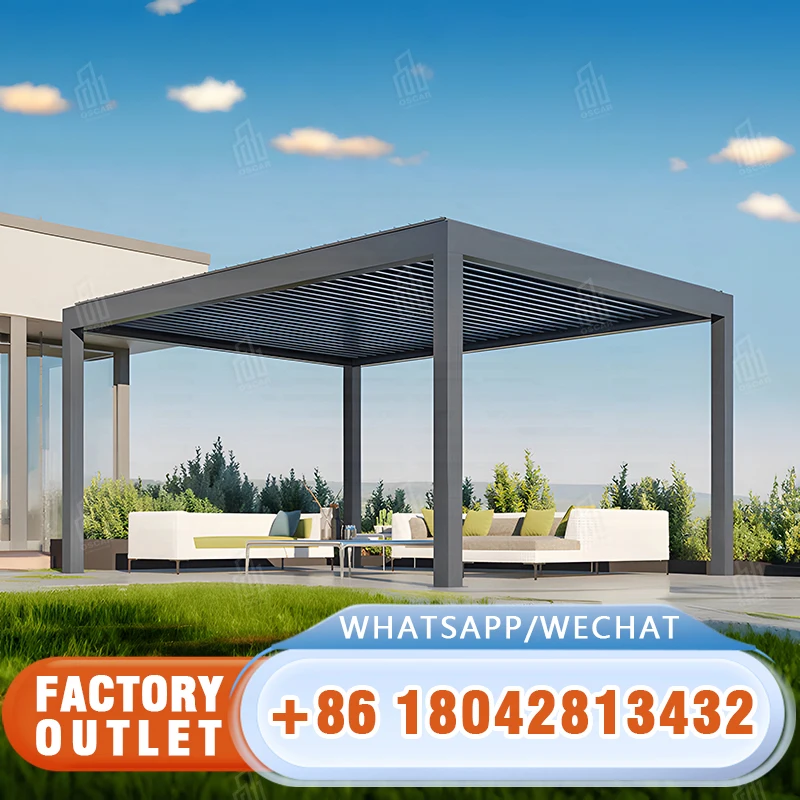 

Настраиваемая фабричная многофункциональная беседка для патио, беседка для мероприятий на открытом воздухе, идеально подходящая для европейских клиентов B-образного конца