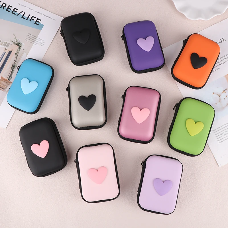 Sundries Travel Storage Bag Charging Case For Earphone Package Zipper Bag Portable Travel Cable Organizer Electronics Storage