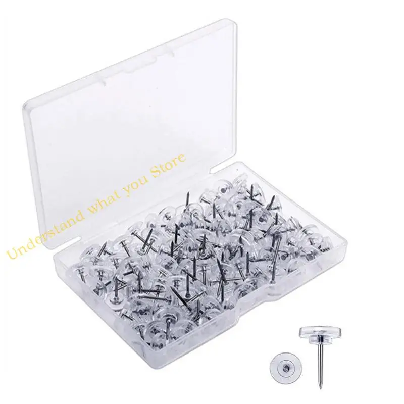 J60A Pushpin Clear Pin