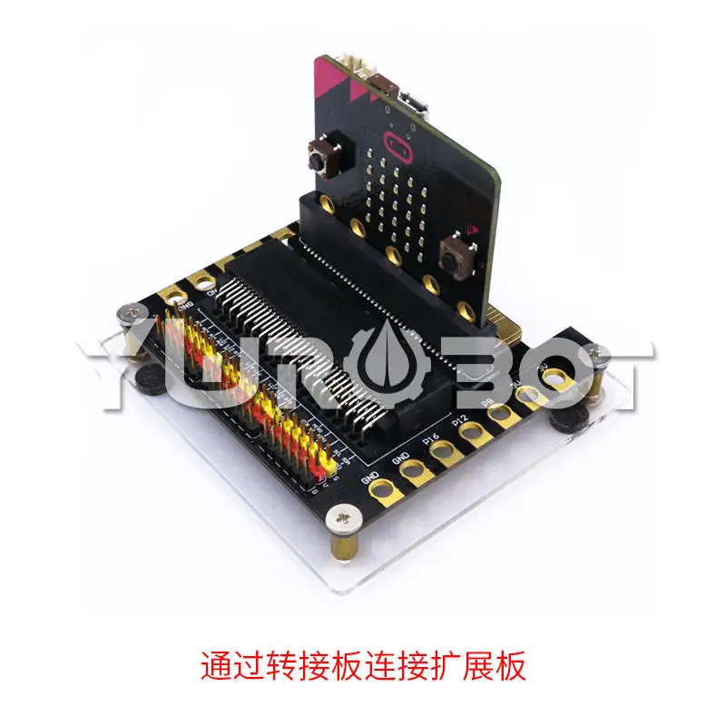 Adatto per scheda di sviluppo microbit scheda adattatore dito oro scheda di espansione Micro:bit