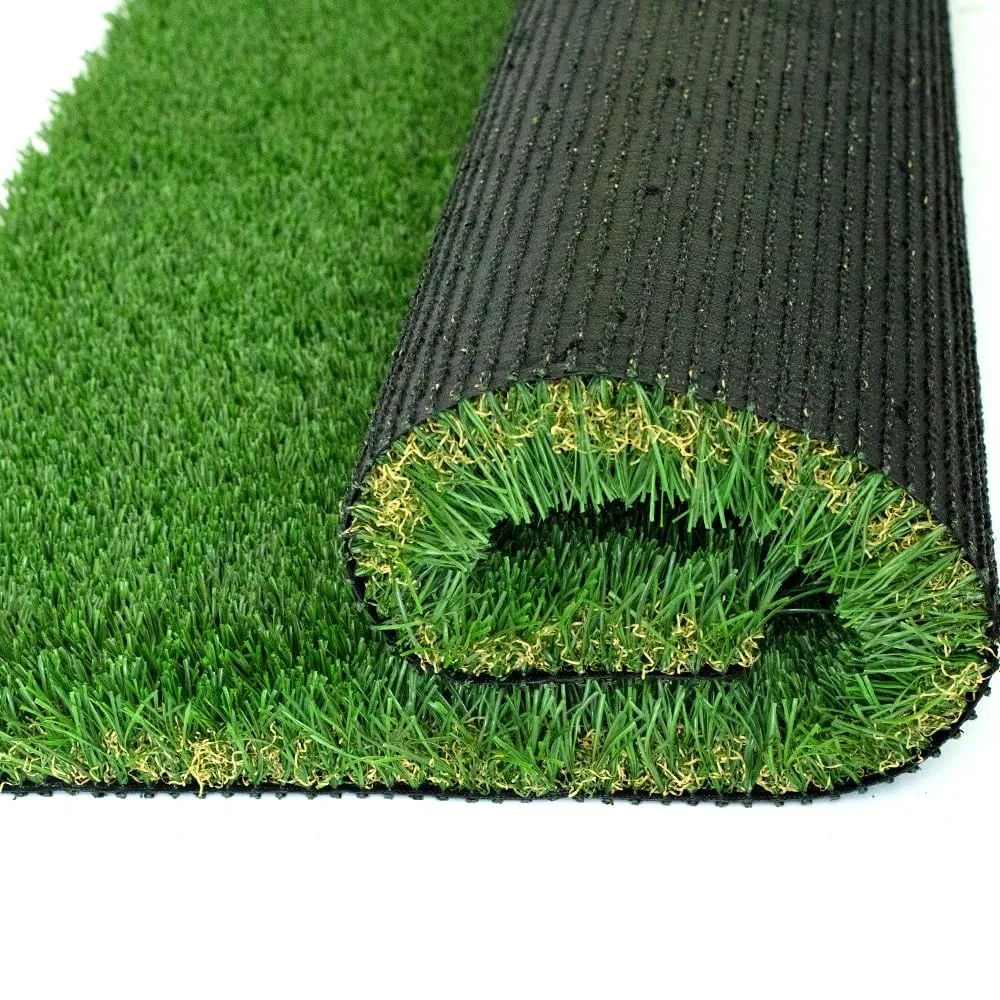 

1.77 Inch Ultra Thick Artificial Grass Turf 12FTX14FT, Durable PU Backing Luxurious Synthetic Grass, Indoor/Outdoor Garden Lands