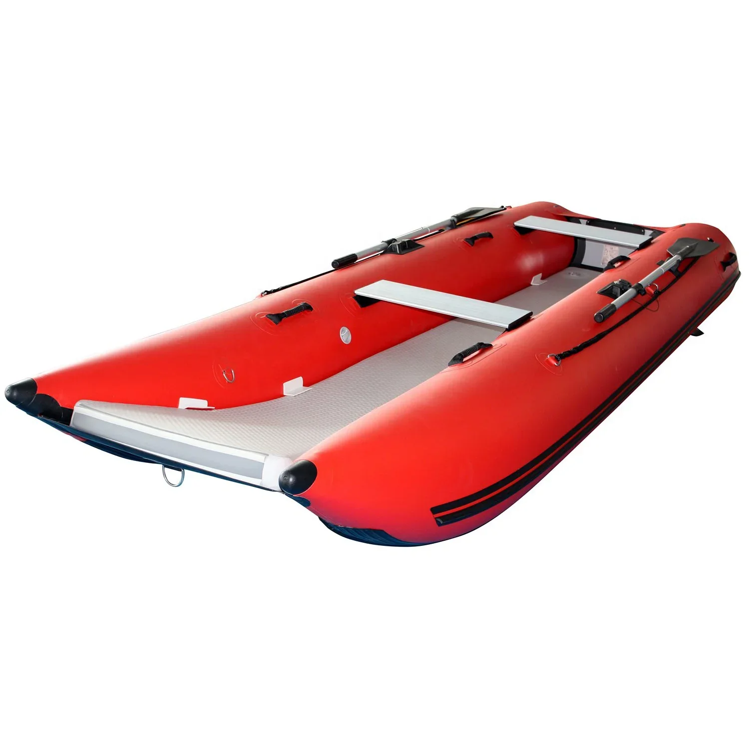 Inflatable Light Weight Catamaran Boat For Fishing 11FT Cat Boat Platform Boat