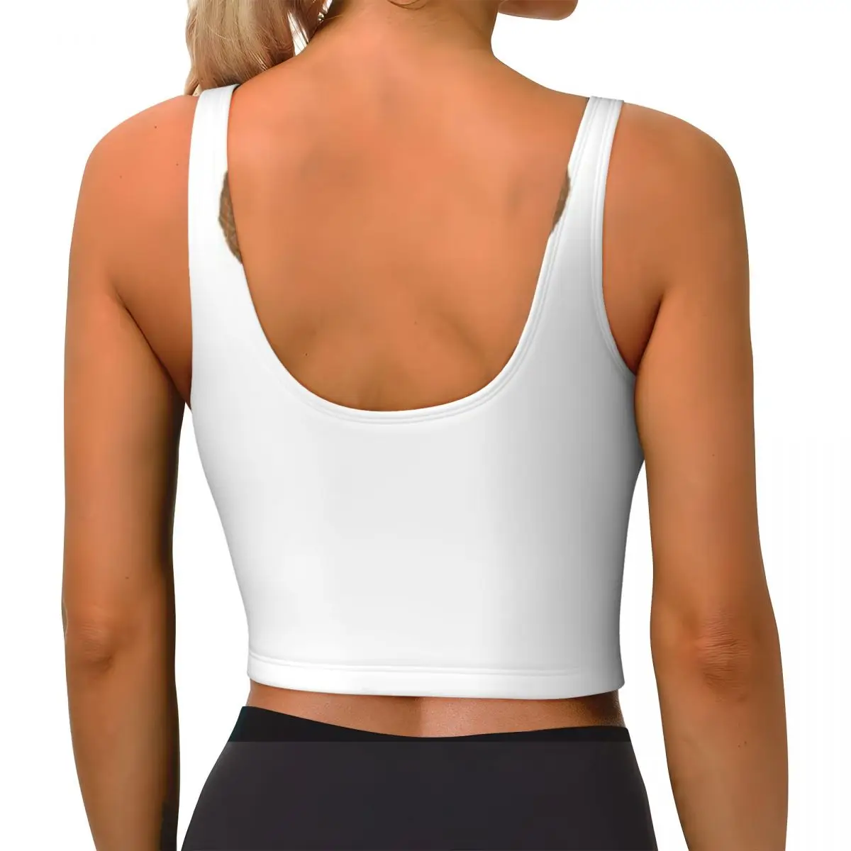 Removable Pad Top Coconut Bra Pilates Training Quick Dry Top