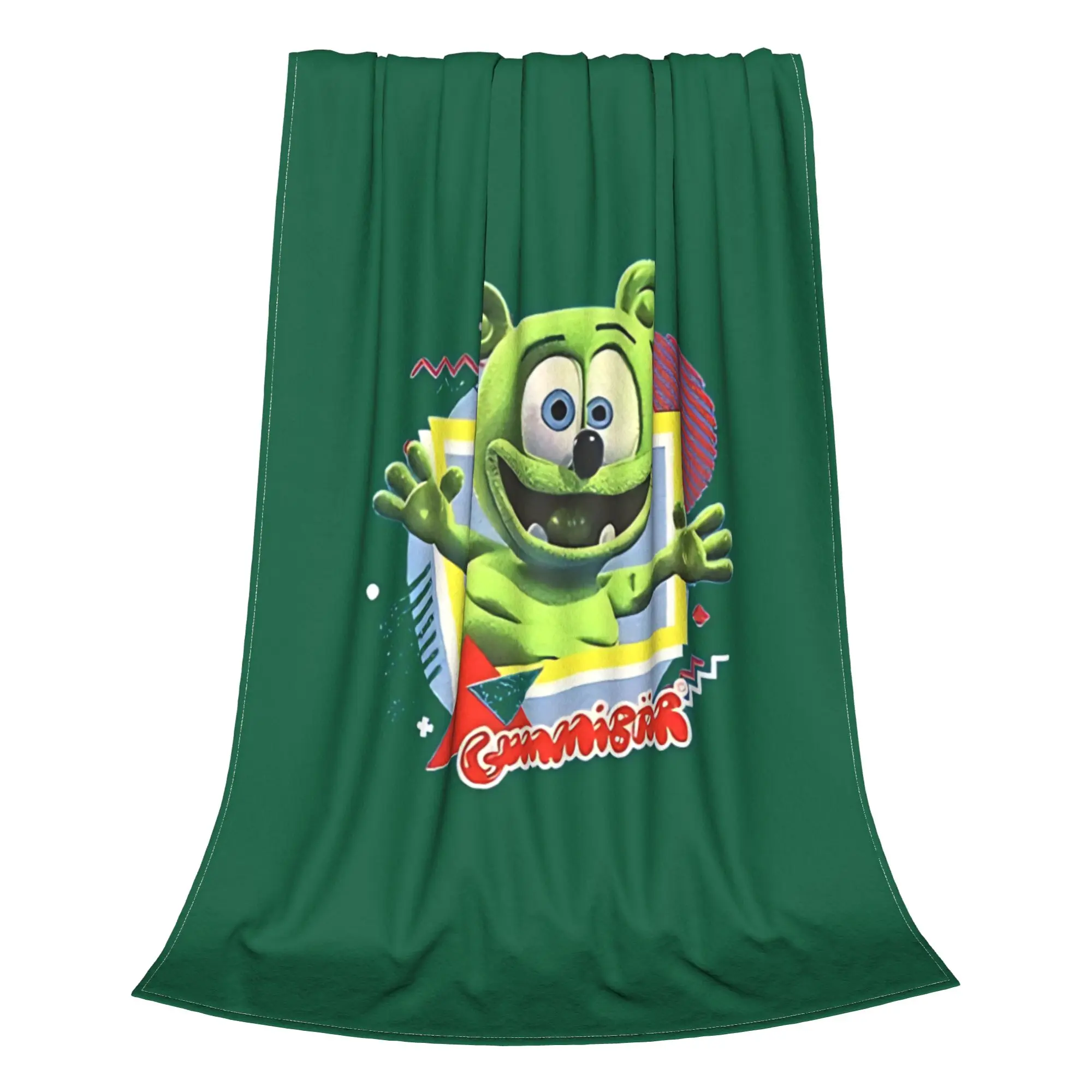 1PC Fruity Jelly Bear Toy Gummy Bear Home Room Decorations Winter Blankets For Adults Bedding Home Interior Sofa Knee