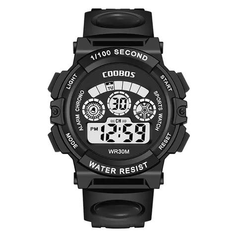 Children Watch Sport Kids Watches Silicone Strap Waterproof LED Digital Watch For Kid Children Student Girl Boy Wristwatch Clock