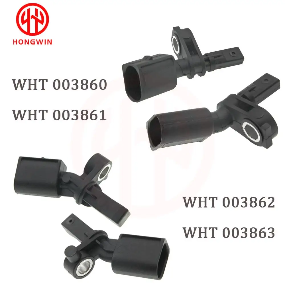 WHT003860 WHT003861 WHT003862 WHT003863 ABS Wheel Speed Sensor For VW POLO UP! GOL Passat Golf Fox Bora Tiguan Audi A1 A3 Q3 Q2L