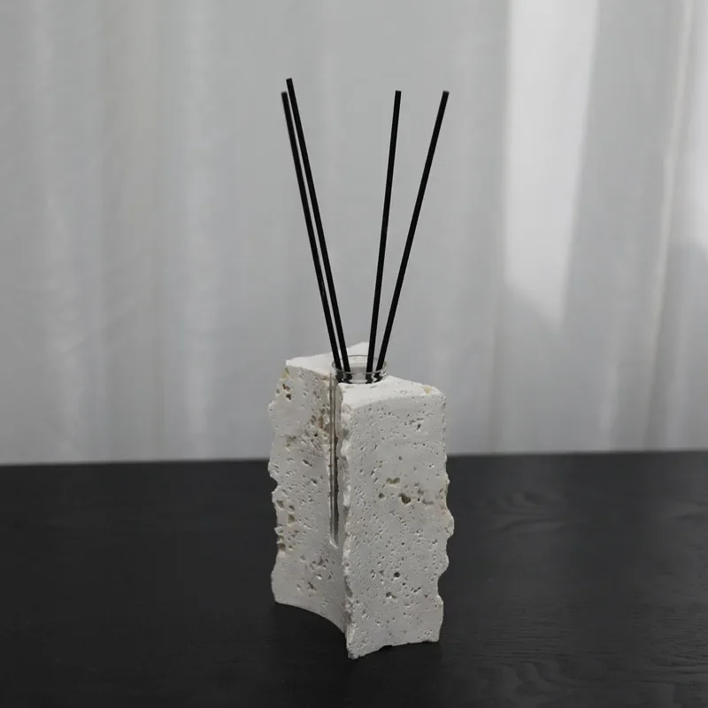 Natural Marble Aromatherapy Bottle, Household Essential Oil Aromatherapy Diffuser, Volatile Stick, Room Aesthetic Decoration