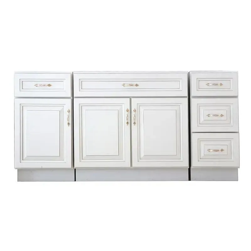 for New Design China High Quality Solid Wood Kitchen Cabinet