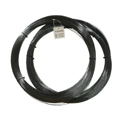 Alambre de acero con memoria de Nitinol súper elástico, alambre de aleación de níquel y titanio, 0,1-1,8 MM, alambre de resorte de filamento hiperelástico negro, 5M