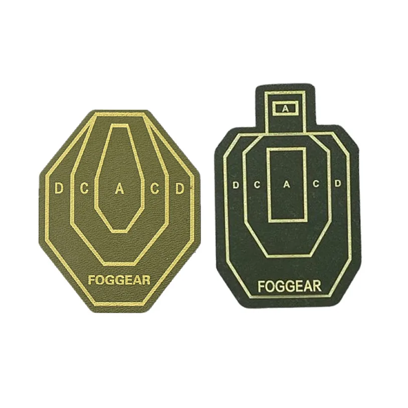 Foggear USPSA IPSC Patch Competitive Shooting Diamond Target Kydex T Tactical Armband for Bag Decoration