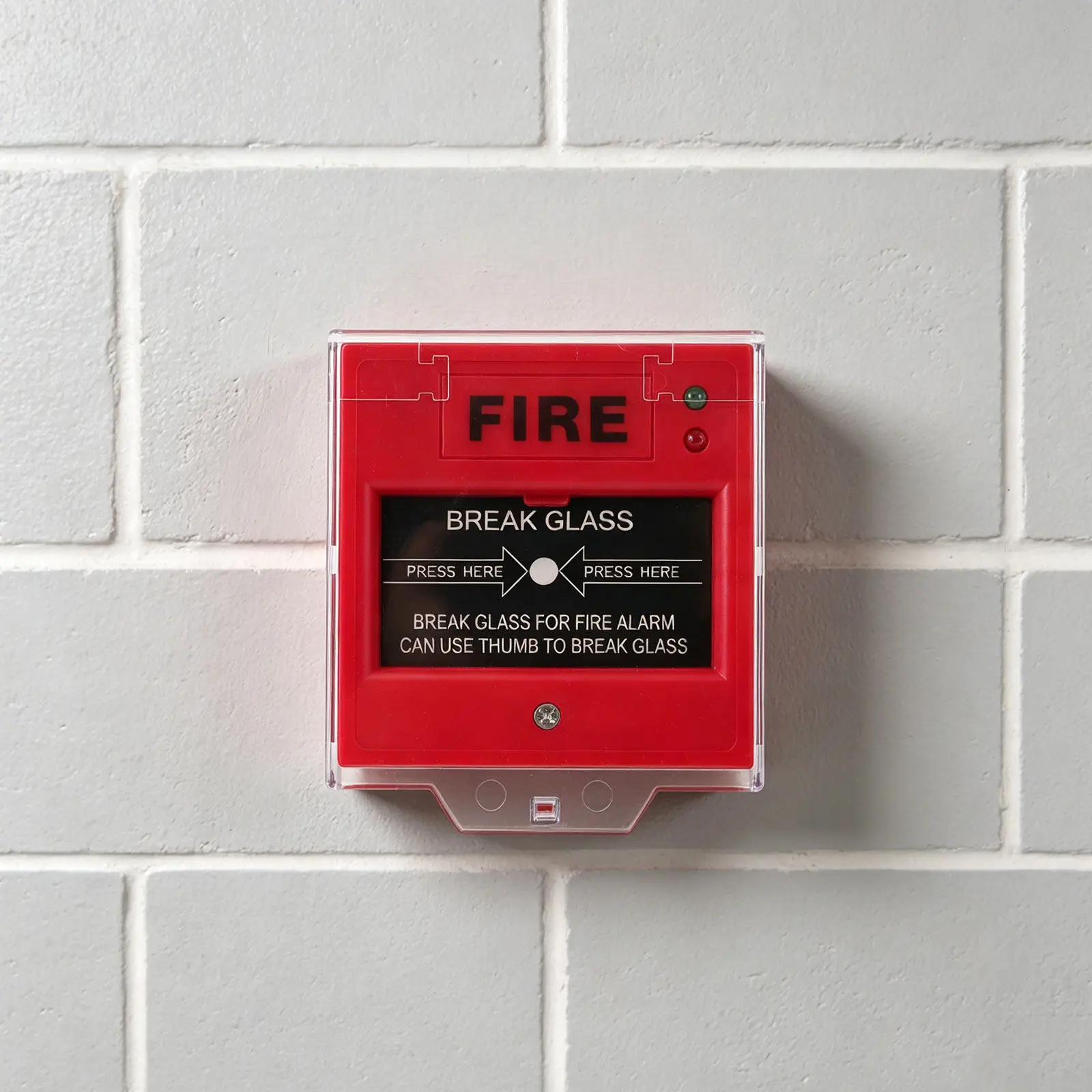 Office Fire Alarm System Tools Manual Emergency Button Resettable Call Point Fire Siren Buzzer Home Building Emergency Alert